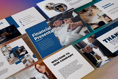 Financial Presentation Powerpoint Template accounting branding business corporate financial keynote pitchdeck powerpoint powerpoint template pptx template