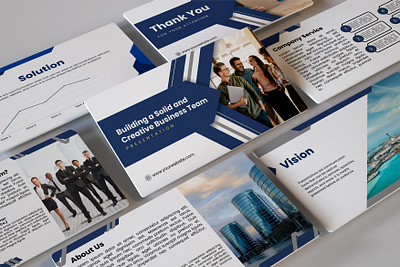 Building Project Contruction Powerpoint Template branding building business contruction design keynote pitchdeck powerpoint template