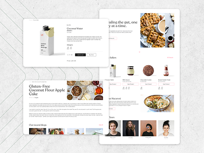 Macaroni - Gluten-Free Food UI/UX Design app branding design graphic design illustration logo typography ui ux vector