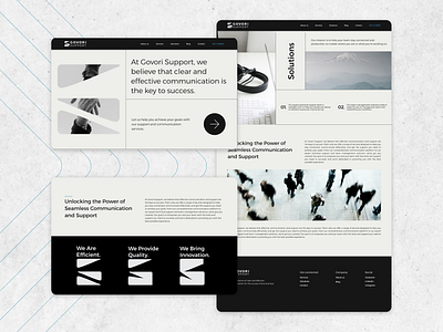 Govori Support - UI/UX Design app branding design graphic design illustration logo typography ui ux vector