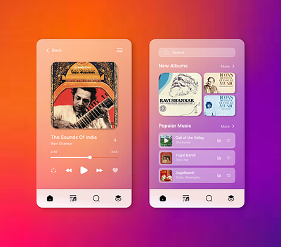 Music App UI ui