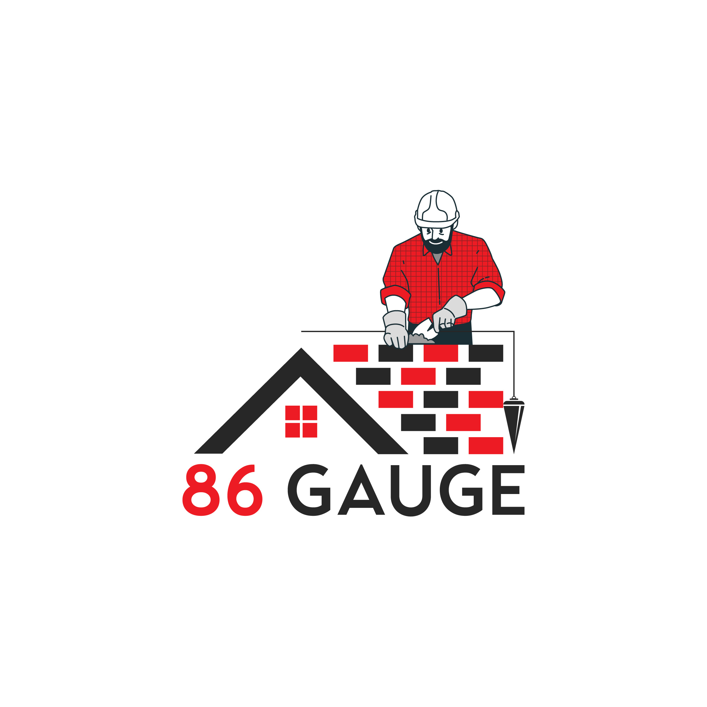 86 GAUGE 86 gauge branding graphic design logo