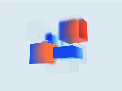 Glassy cubs 3d cinema4d cubs glass glassy graphic design motion graphics spline