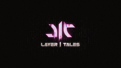 Layer 1 Tales blockchain brand design brand identity branding design freelance icon illustration l1t layer 1 tales logo logo design nft solana typeface typography
