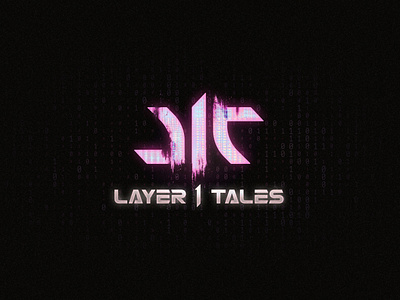 Layer 1 Tales blockchain brand design brand identity branding design freelance icon illustration l1t layer 1 tales logo logo design nft solana typeface typography