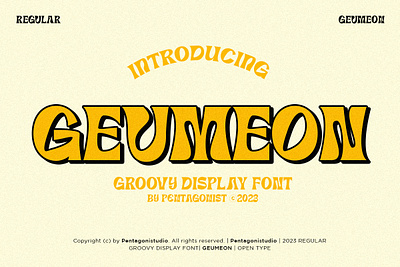 Geumeon | Groovy Display canva classic classy decorative design display fancy fashion font groovy magazine retro style stylish trendy typeface vintage