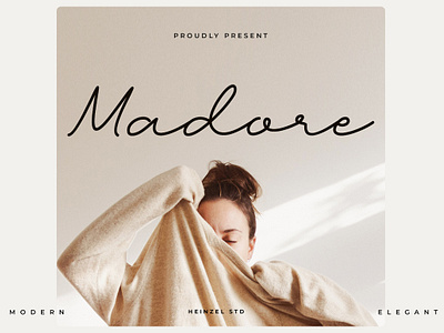 Madore | Modern Script Font beautiful font best seller font branding branding font crafter cricut font cursive font graphic design handwriting font handwritten font headline font logo font modern script monoline font packaging font script font signature font single line font social media posts website