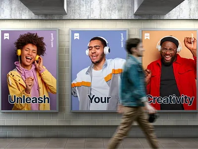 Preffy - Brand Applications agency applications artist blue bookmark brand brand applications branding competition contest creative design identity joy logo logomark music ribbon smile song artist