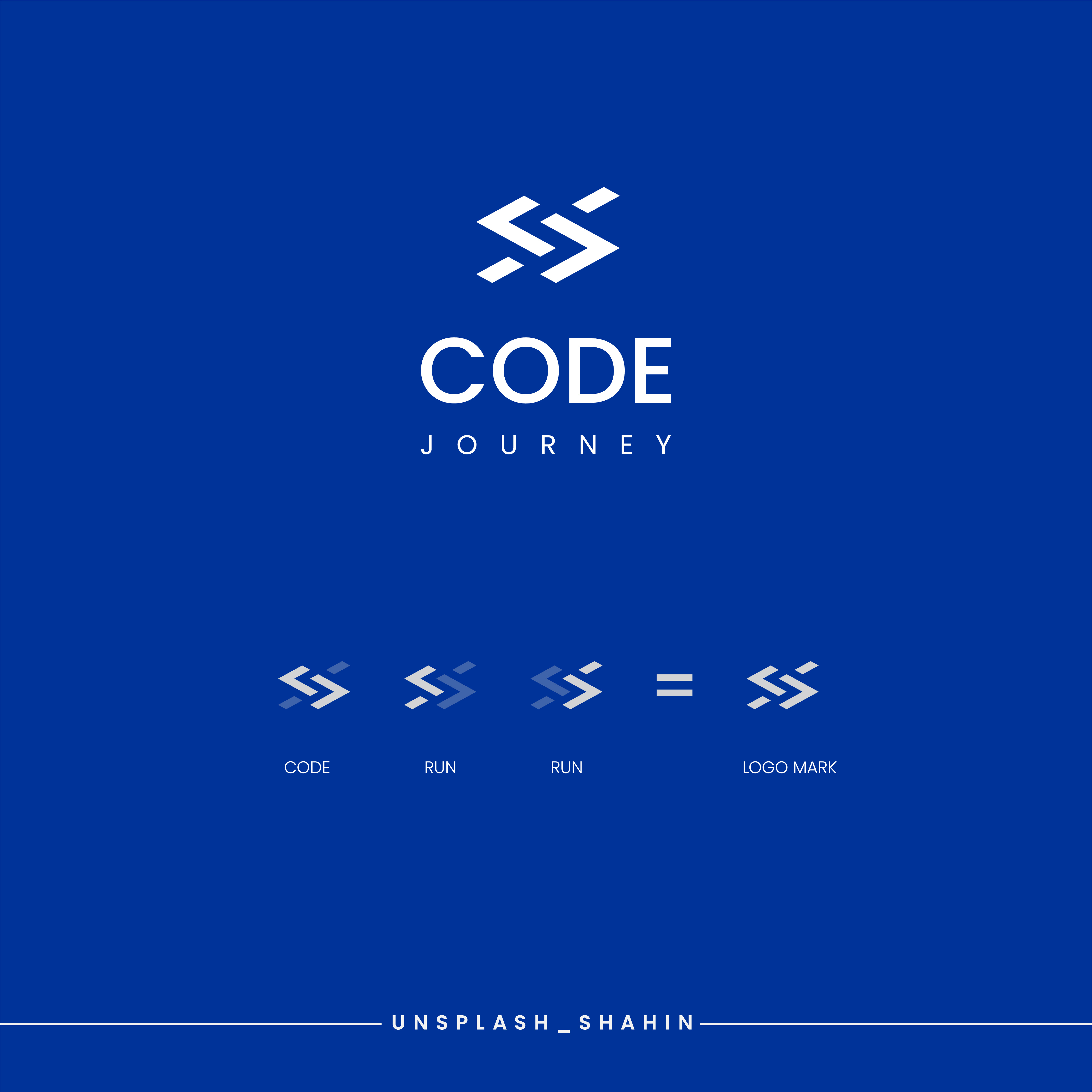 Code Journey - Logo Design best logo brand identity code code logo coding creative logo emblem logo graphic design iconic logo journey logo concepts logo design logo guidelines logo portfolio logo trends logo type minimalist logo modern symbolic logo vector logo