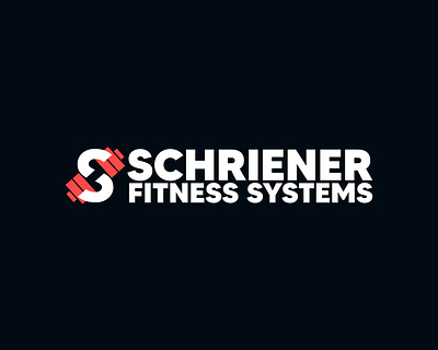 Schriener Fitness Systems branding fitness logo