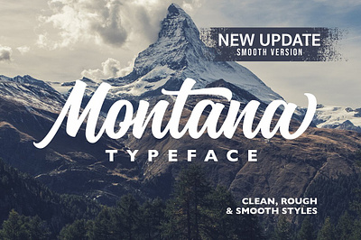 Montana Typeface app branding design graphic design illustration logo typography ui ux vector