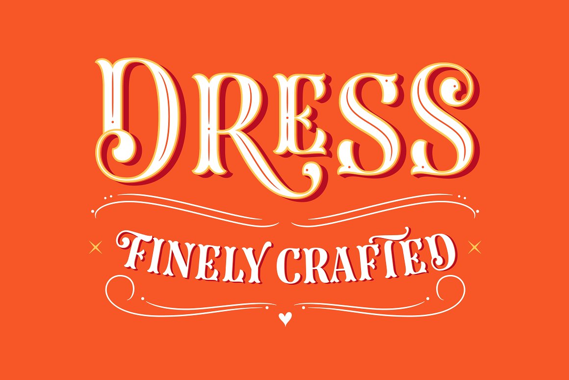 Dress - Complete Font Family app branding design graphic design illustration logo typography ui ux vector