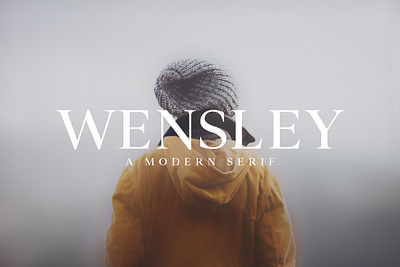 Wensley Modern Serif Font Family app branding design graphic design illustration logo typography ui ux vector