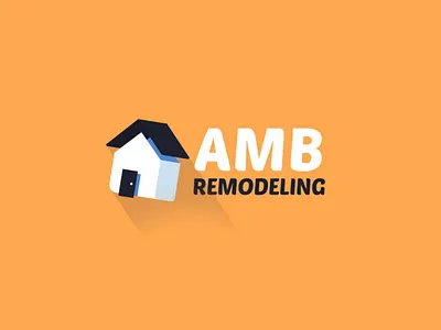 AMB Remodeling branding design logo
