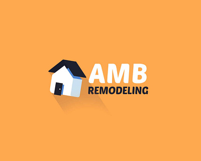 AMB Remodeling branding design logo