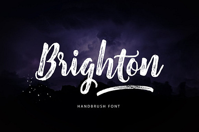 Brighton Script app branding design graphic design illustration logo typography ui ux vector
