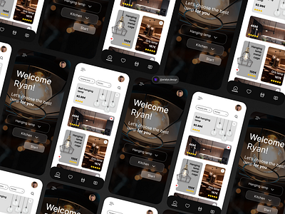 Store lamp app design UI app application behance branding design graphic design ui userexperience userinterface ux web web design webdesign