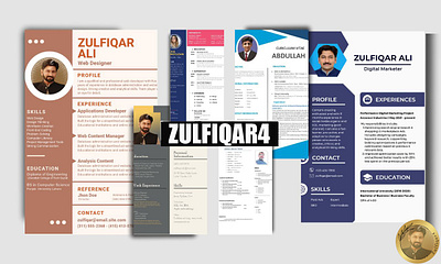 Resume Designs cover letter cv design editing graphic design photoshop professional resume resume