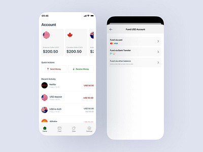 Fintech App Concept design graphic design ui