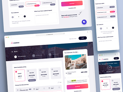 AcePlace-Booking Website🔥 booking design discover home host hotels payment play spaces ticket trend ui uidesign uiux web work