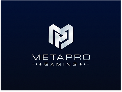 Logo - Metapro Gaming app branding design graphic design logo ui ux vector