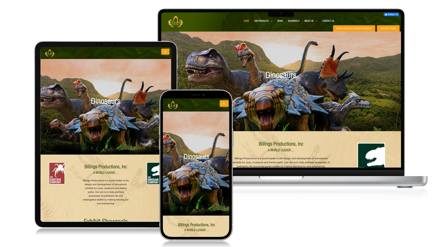 The Dinosaur Company by Kw Leong on Dribbble