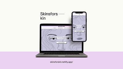 Skinsforskin color colorful design inspiration inspo minimalist skin skincare website
