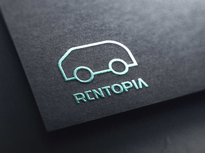 Rentopia Brand identity brand brand identity branding car car rent concept design green identity logo logotype monogram rent travel traveling visual identity