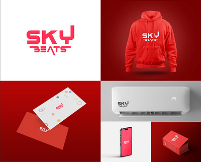 SKY Beats Festival Logo Design 3d 3d logo animation become a designer brand logo branding business logo creative design festival festival logo free logo mockup graphic design illustration logo logo designer minimalist motion graphics ui unique