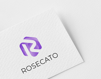 Rose Cato logo illustration logo