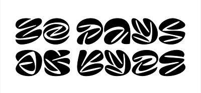 36 Days of Type 2022 Font animation branding design graphic design illustration logo vector