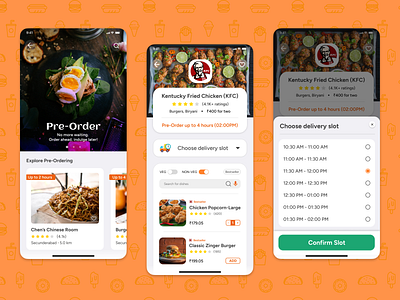 Order Scheduling on a Food Delivery App android app delivery design food inspiration interface ios order redesign scheduling swiggy ui ux