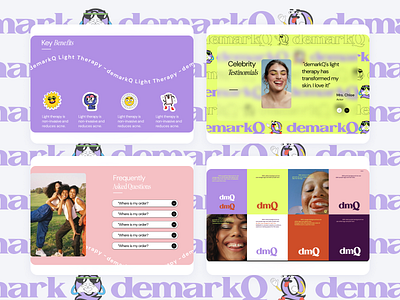 demarkQ Web Look app design graphic design illustration ui ux
