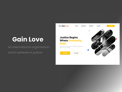 Gain Love Design best ui design figma mokeup ui web design