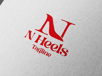 N Heels(unused) best logo branding design flat logo graphic design heels heels logo illustration logo logo design logo for sale shoes shoes logo vector