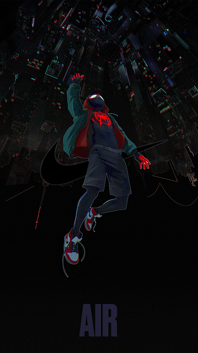 Spiderman air jordan edit design graphic design illustration vector