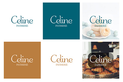 Celine Patisserie Brand Logo Design brand design brand identity branding design graphic design illustration logo ux design