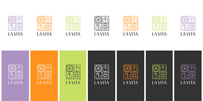 La Vita Logo Concept brand branding design freelance graphic design identity illustration logo logomark modern packaging subscription typography ui vector visual identity
