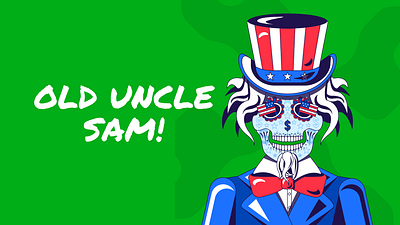 Happy Independence Day dear United States 🗽 art design illustration uncle unclesam vector