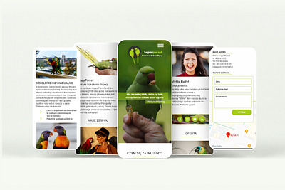 Brand Identity - HappyParrot app branding graphic design mobiledesign ui