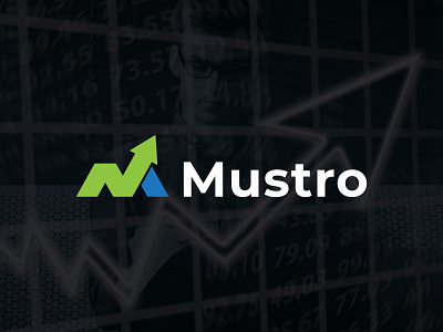 Mustro - Logo Design abstract app logo brand identity branding creative logo icon logo logo logo design logos marketting minimal logo minimalist logo modern logo symbol vector