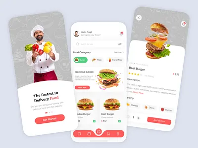 Food App Design | UX/UI (Wireframe, Prototype, Export) apps design best apps design best ui designer better user experience figma food apps graphic design ios iphone mobile apps ui ux design restaurant app app apps top seller trending ui design ui ux web design website designer xd веб дизайн дизайн сайта