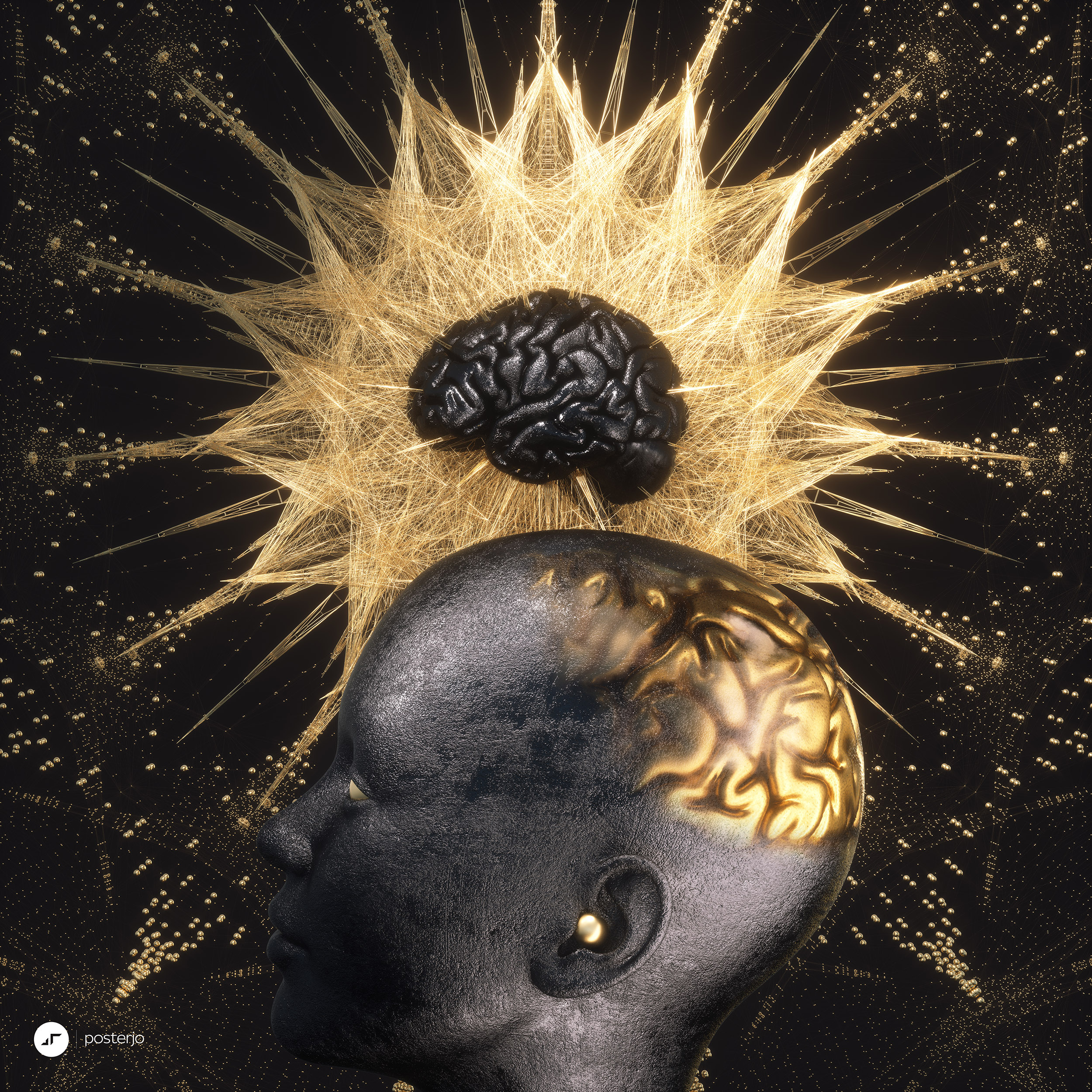 newgen posterjo #139 blender cinema 4d joansterjo octane posterjo