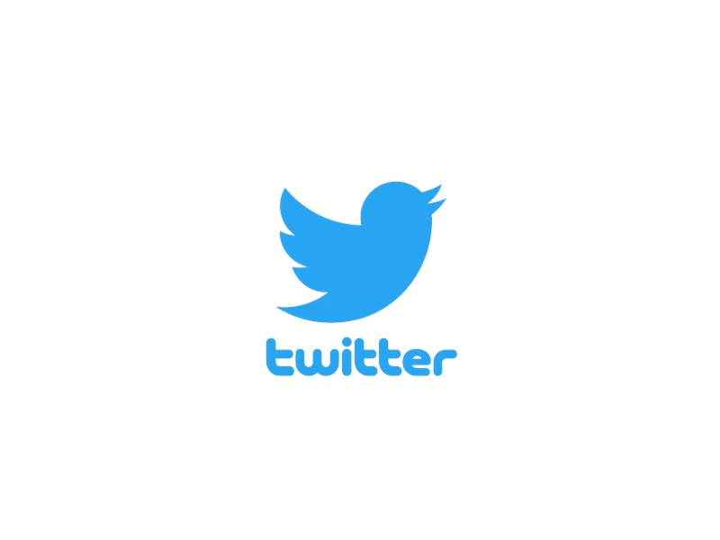Twitter Logo Animation 2d animation gif logo twitter