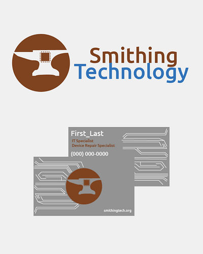 Smithing Technology Branding branding business cards design graphic design illustration logo vector