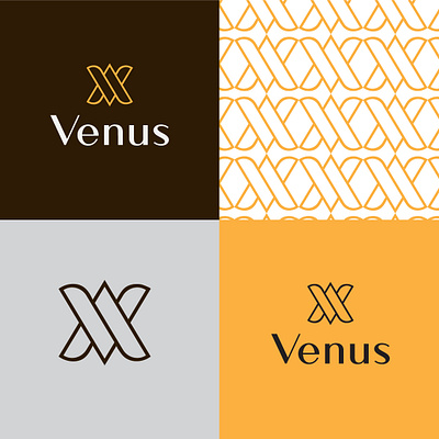 V Letter Logo brand identity