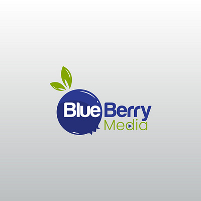 Blue Media Logo 3d animation branding graphic design logo motion graphics ui