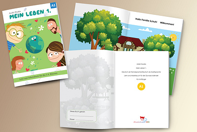 Language book illustration book illustration design graphic illustration language book printing files vector