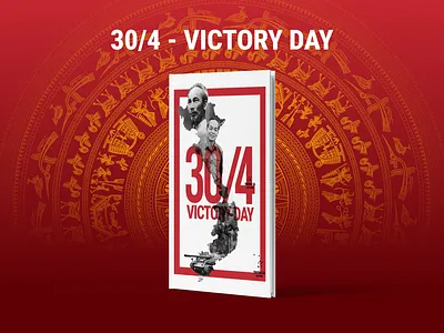 30/4 - Victory Day book design graphic design history history book history war illustration magazine vietnam war