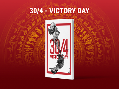 30/4 - Victory Day book design graphic design history history book history war illustration magazine vietnam war